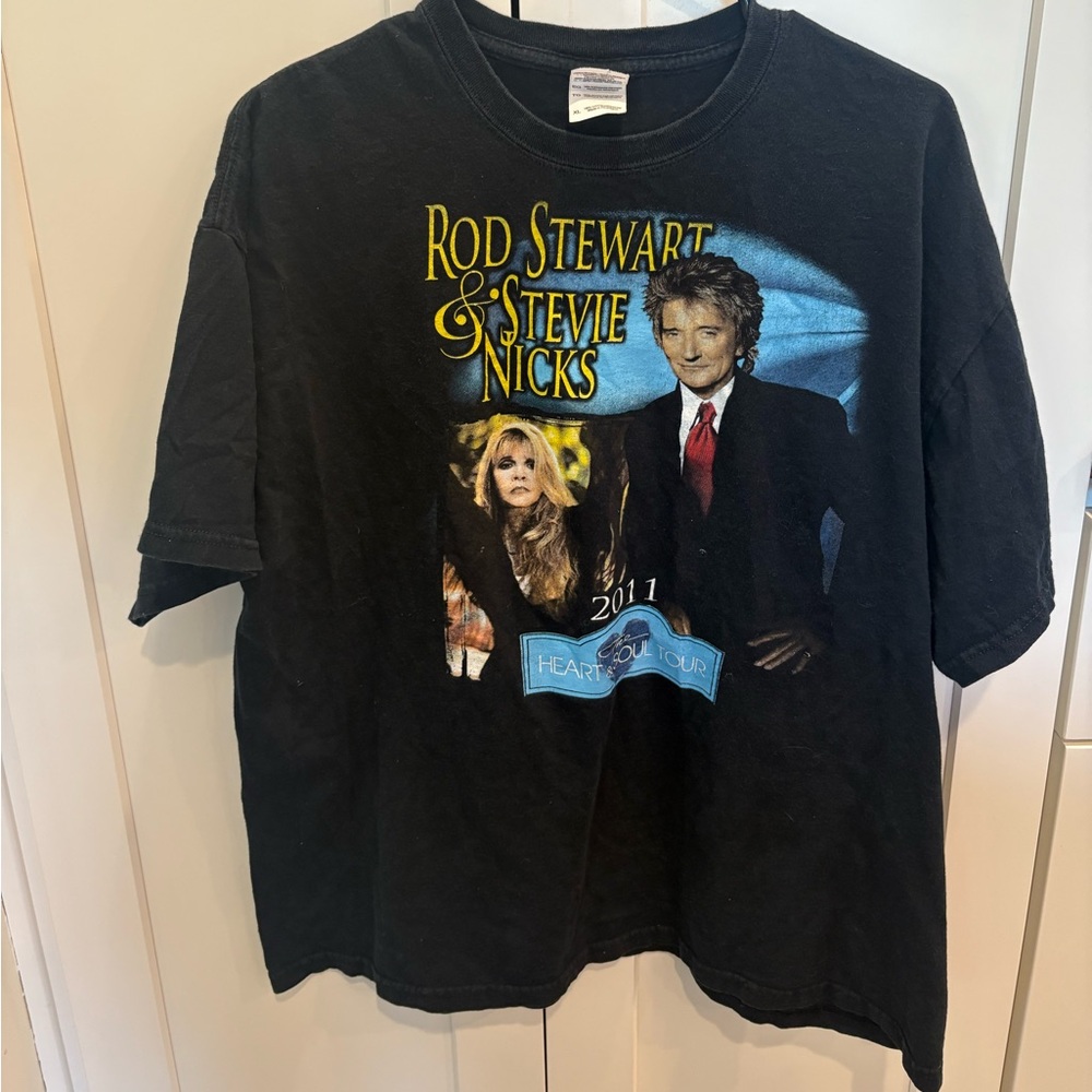 XL Rod Stewart and Stevie Nicks tour T-shirt